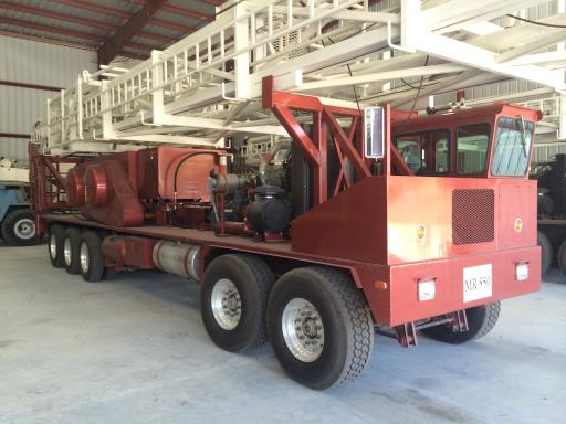 Sanders Drilling Cooper 550  Cooper 350  workover and pulling units for sale in Texas